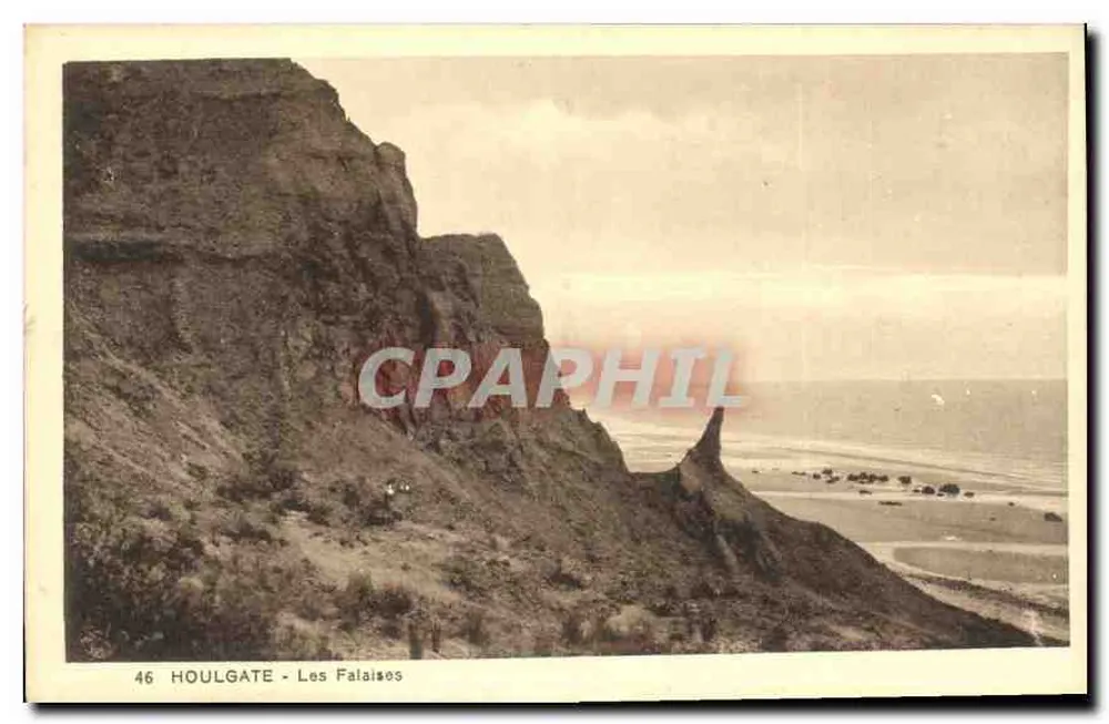 Houlgate - As Falaises — edição Agron Journaux, n°46 - Frente