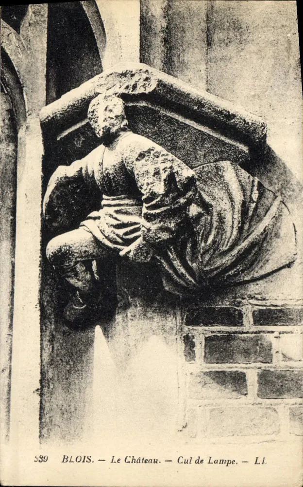 Blois — O Castelo — Cul de Lampe — LL — n°339 - Frente