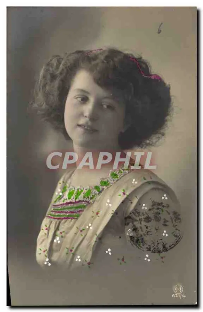 Jovem mulher — retrato — editor G21/4, n°6 - Frente