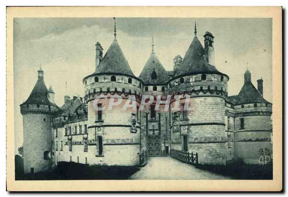 Schloss Chaumont — Historische Denkmäler des 15. und 16. Jahrhunderts — E. Papeghin, Paris Tours - Vorderseite