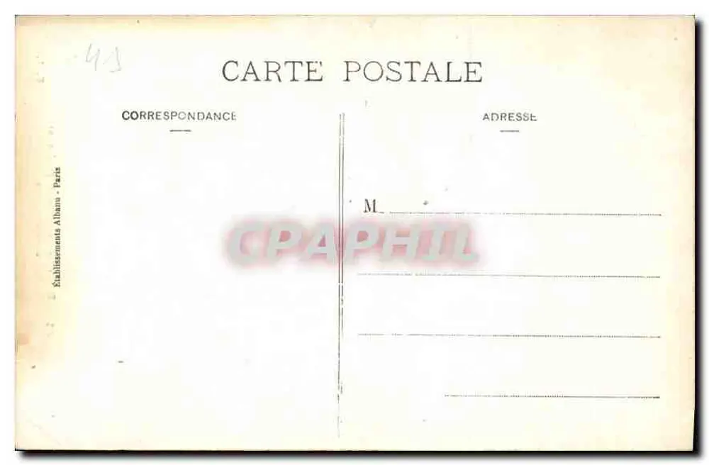 Blois — O Castelo (1º andar) — Porta Renascentista — E.A. - Verso