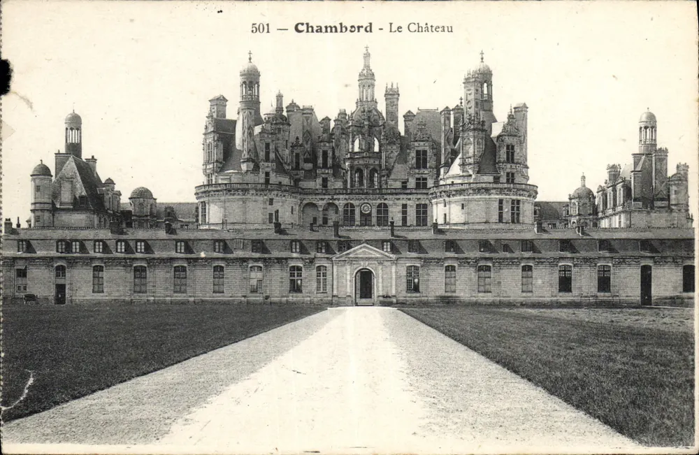 Chambord — O Castelo — Editor não identificado, n° de série 501 - Frente