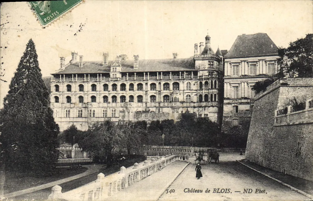 Castelo de BLOIS — ND Pbot. — n° 540 - Frente