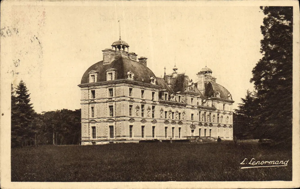Schloss Cheverny — Historische Fassade — L. Lenormand - Vorderseite