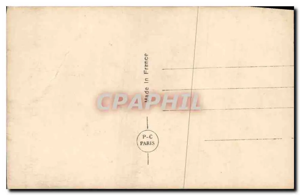 खुशी की युवा महिला — 1920 के शैली — P-C PARIS 1902 - पीछे