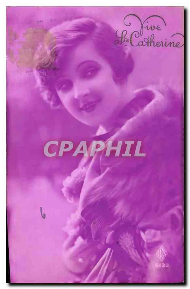 Mulher elegante — retrato — Vive La Catherine, n° 6122 - Frente