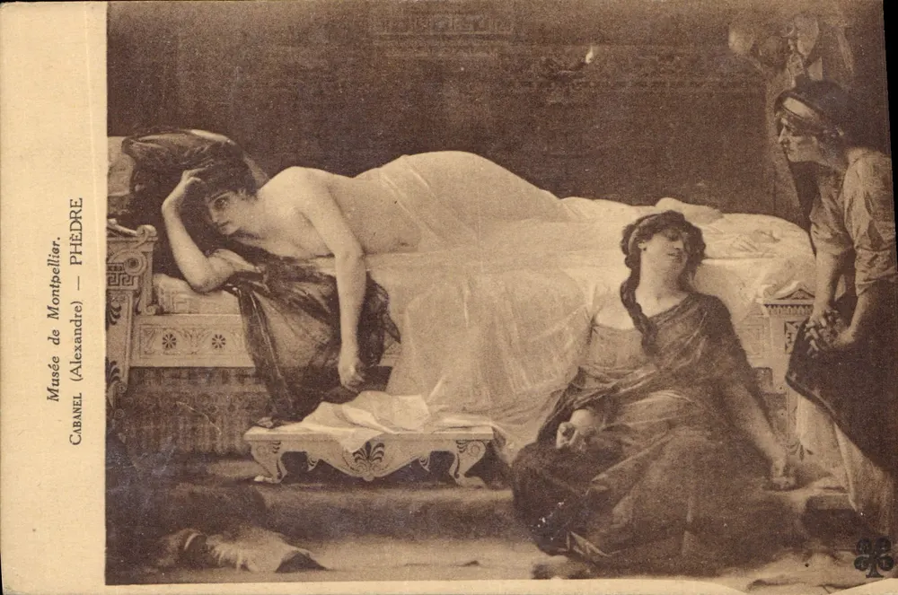 Fílide — Museu de Alexandre — Cabanel — Museu de Montpellier - Frente