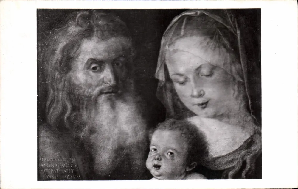Die Heilige Familie — von Albert Dürer — veröffentlicht von Noët - Vorderseite