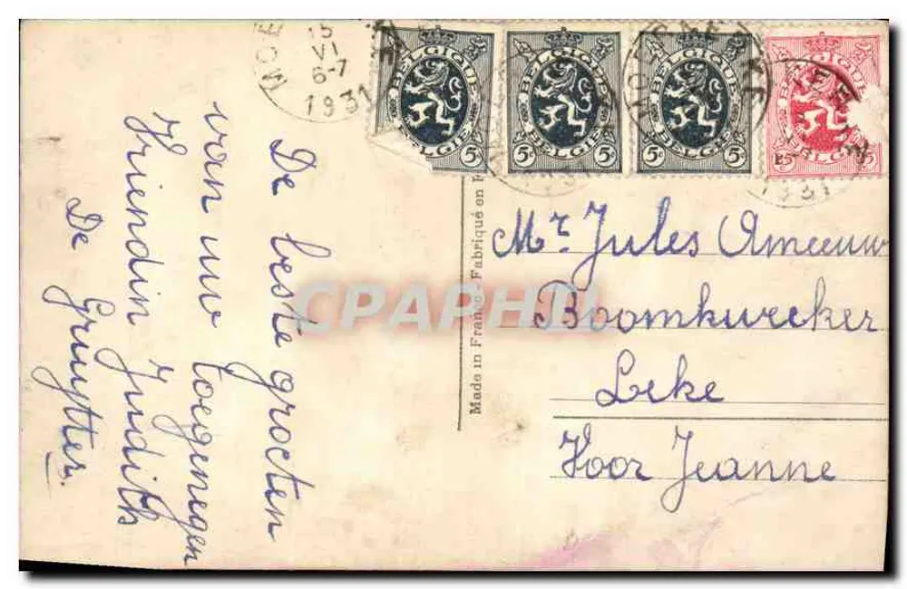 Jovem mulher com flores — retrato — Lee, Paris, n°1705 - Verso