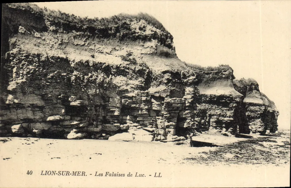 Lion-sur-Mer — Die Klippen von Luc — LL - Vorderseite