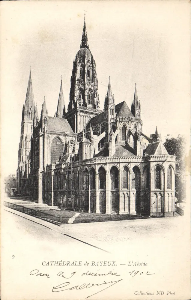 Catedral de Bayeux — A Abside — Collections ND Phot. n°9 - Frente