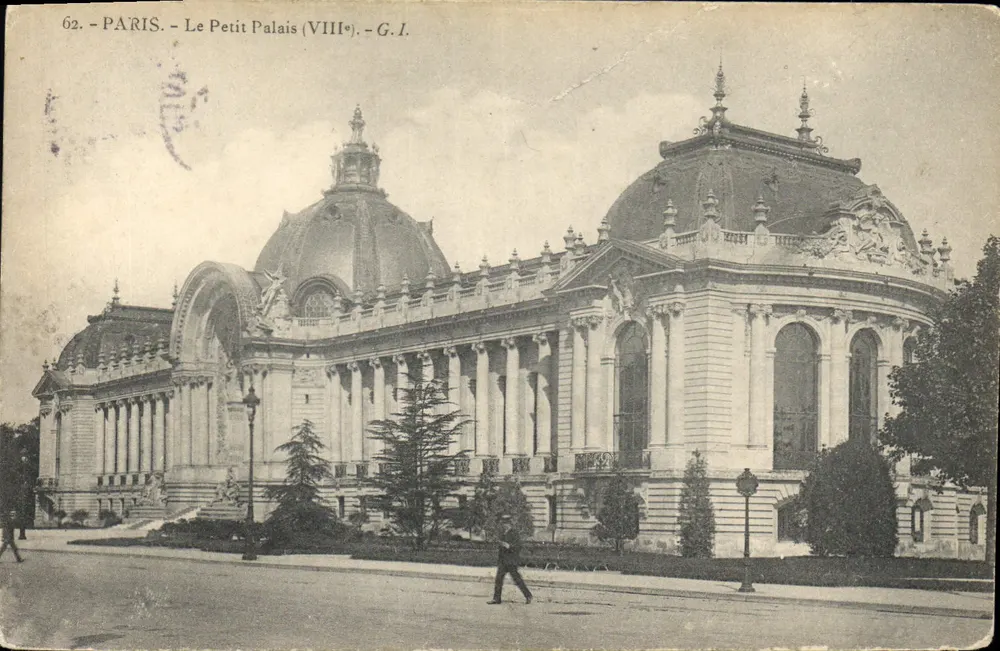 Paris - O Pequeno Palácio (VIIIº) - G.I. - Frente