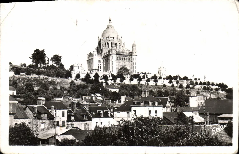 A Basílica de Lisieux — vista panorâmica — Edições GABY - Frente