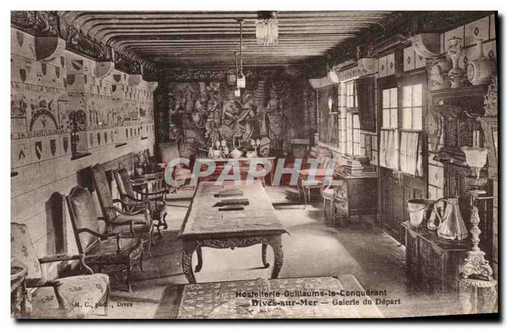 Hotel Guillaume-le-Conquérant — Galerie des Abrechnungen — Dives-sur-Mer - Vorderseite