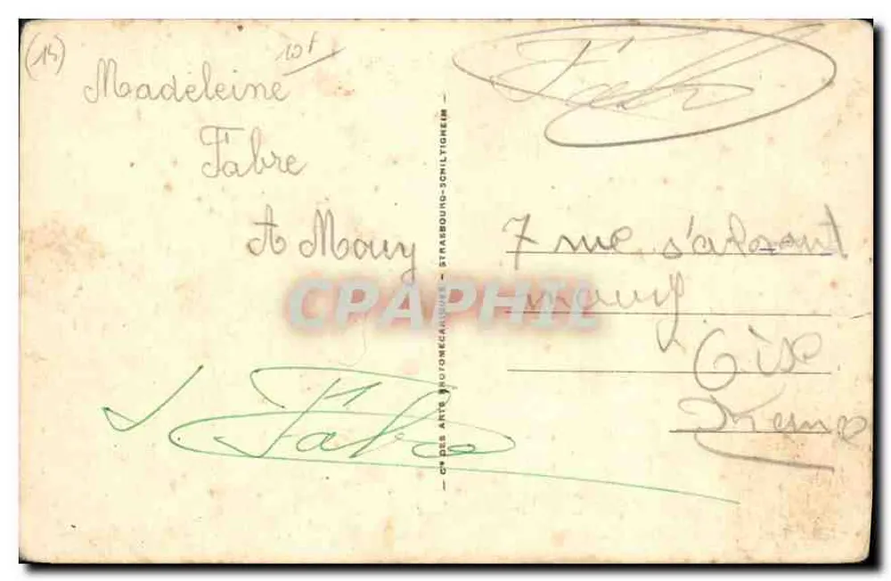 Criquebeuf (Calvados) — A Igreja — ND.611 - Verso