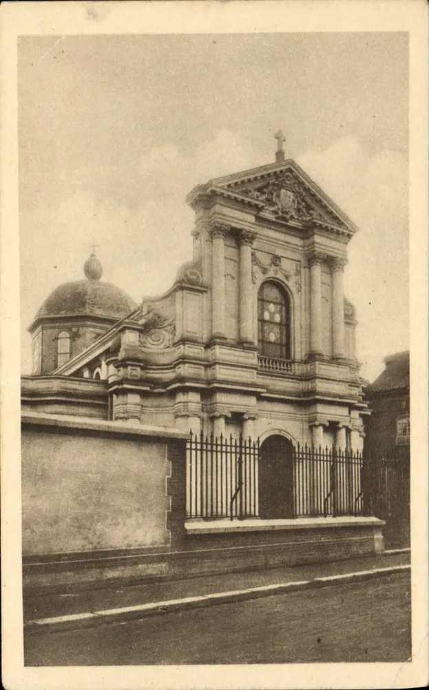 Kapelle der Carmeliter in Lilleux — Fassade — CRAPHIL - Vorderseite