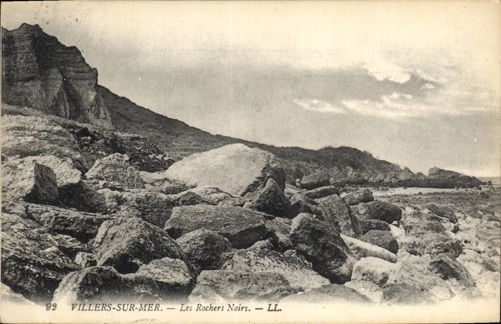Villers-sur-Mer — Les Rochers Noirs — LL. — N° 82 - Vorderseite