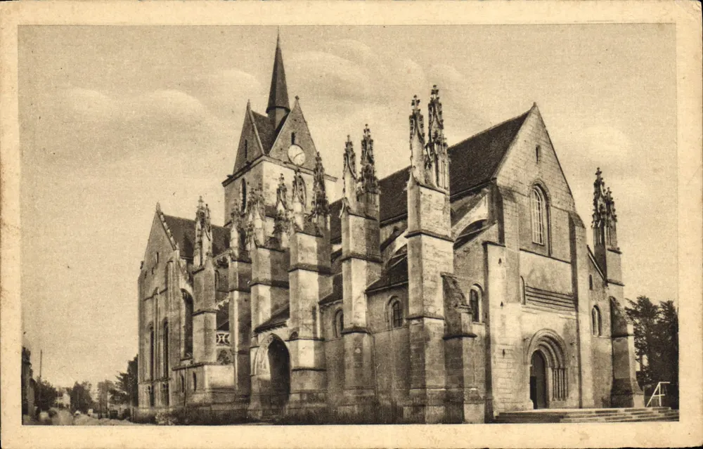 FALAISE — Kirche Notre-Dame de Guibray (romanisch) — A. Froment, Caen - Vorderseite