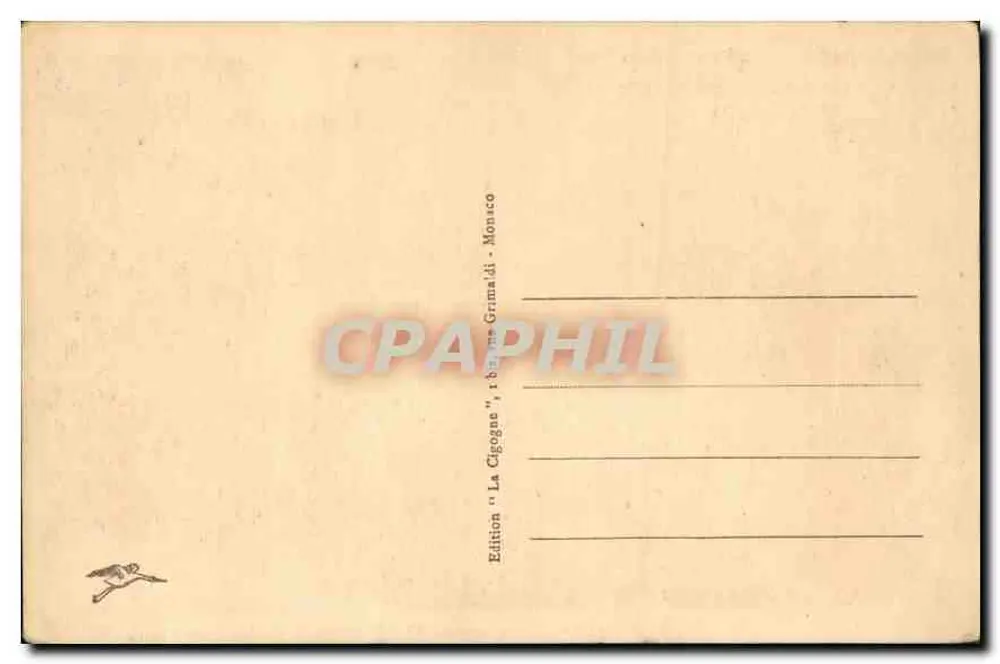 Monte-Carlo - Das Casino - La Salle Schmitt — Édition Grimaldi, n°159 - Rückseite