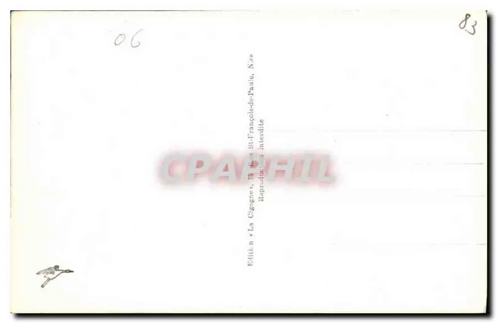 Monte-Carlo — Die Gärten des Casinos — La Petite Afrique — Edition La Cigogne, St-François-de-Paule - Rückseite