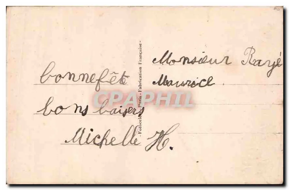 Menina com capa de pele — São Nicolau — Fotocellere n°4003 - Verso