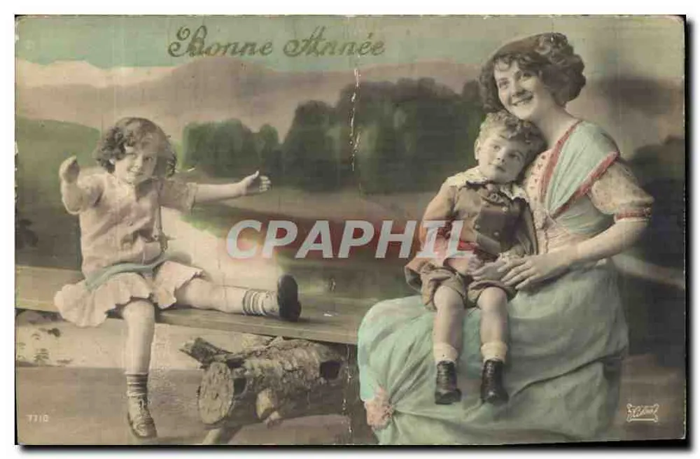 Familie — Lebensszenen — Verlag L. Léonard, n° 7718 - Vorderseite