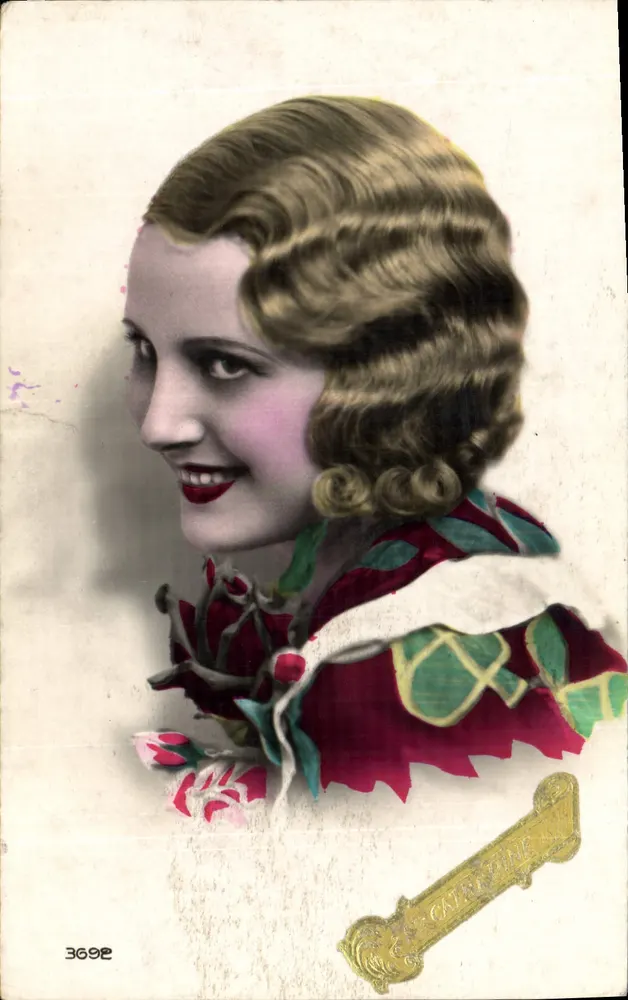 Retrato de mulher — Catherine — editor Catherine, n° 3692 - Frente