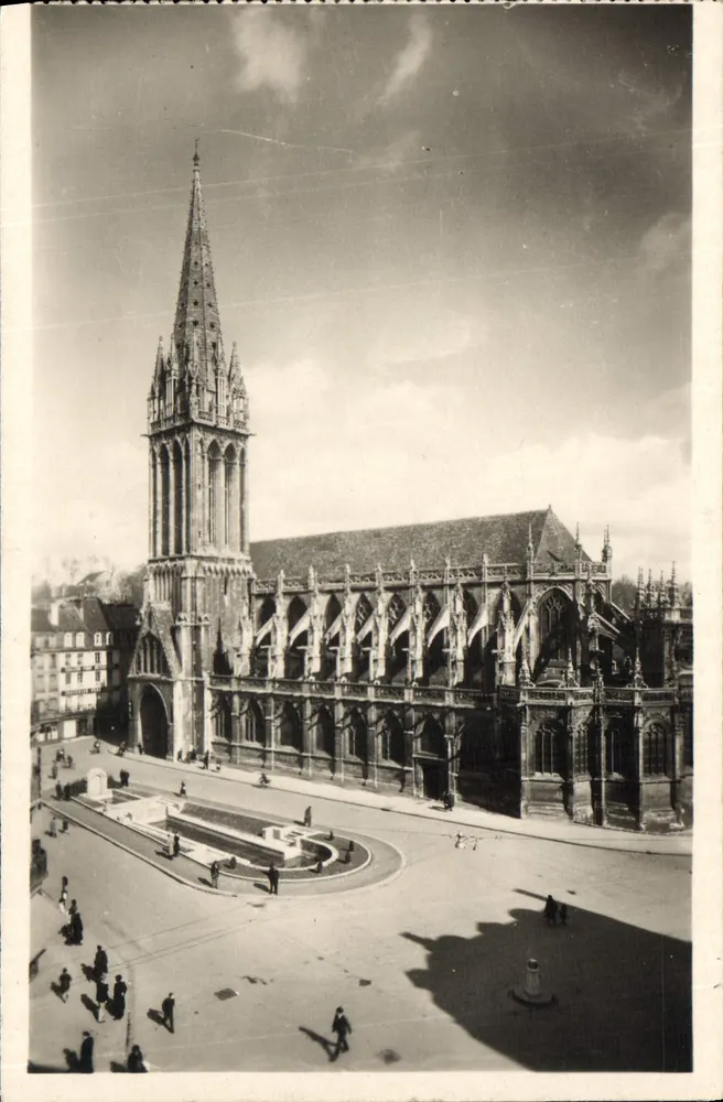 St. Peterskirche und St. Petersplatz — Caen (Calvados) — Art Brune Edition — Nr. 518 - Vorderseite