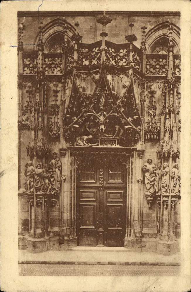 Strasbourg-Kathedrale — Portal Saint-Laurent — n° 67 - Vorderseite