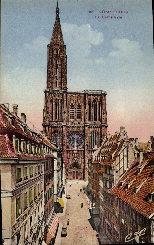 Estrasburgo — A Catedral — Alfred Roth, n°169 - Frente