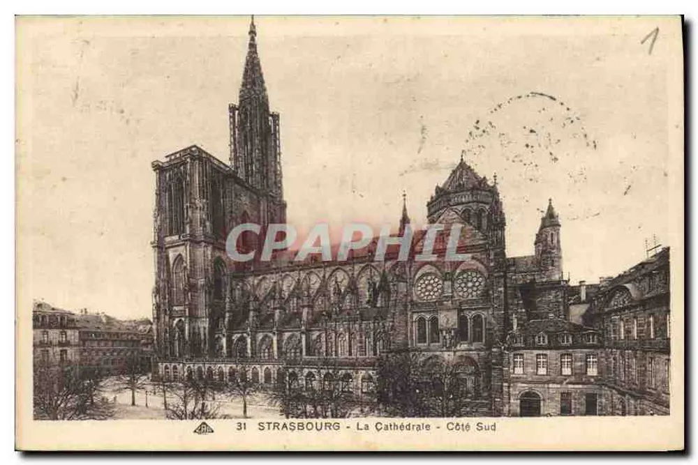 Estrasburgo - A Catedral - Lado Sul — edição Estrasburgo, n°31 - Frente