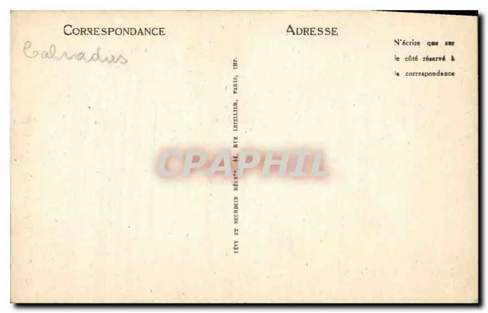Bayeux — Ansicht der Kathedrale vom Alten Bischofssitz — LL - Rückseite