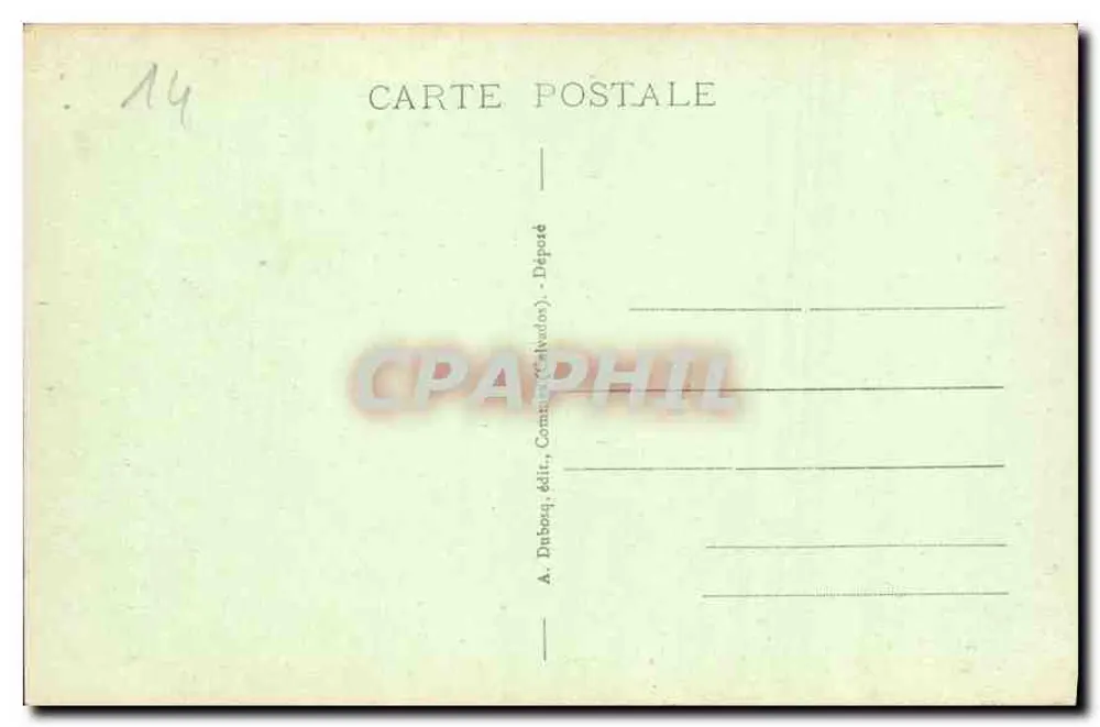 Catedral (Lado Sul) — vista externa — A. Duboag, editor, Compiègne (Oise) - Verso