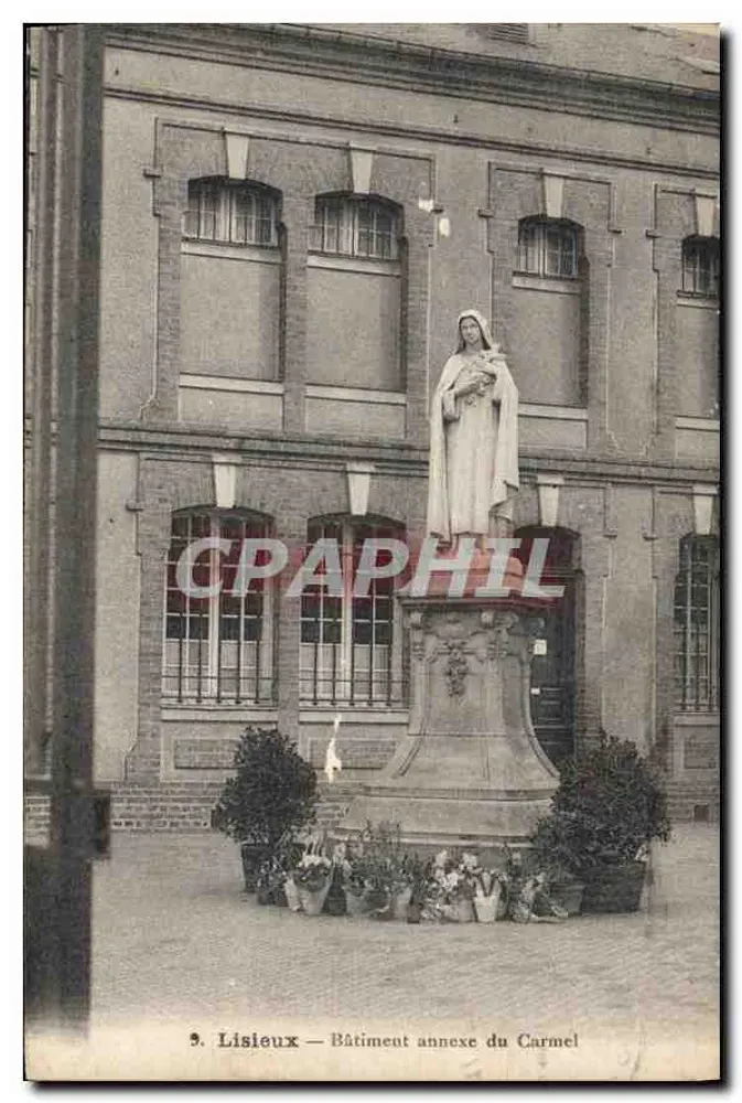 Lisieux — Edifício anexo do Carmel — Edição Palais du Rosaire - Frente