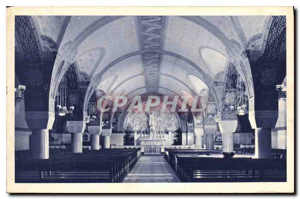 La Cripta — Basílica de Lisieux — Vista General — Dräger París - Anverso