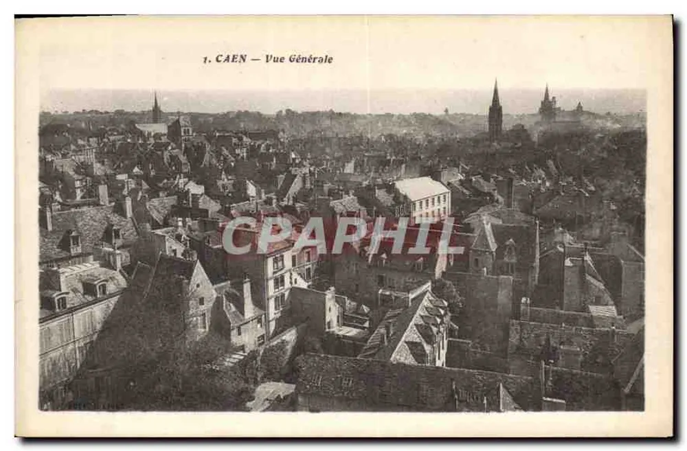Caen — Vista Geral — Editor não visível - Frente