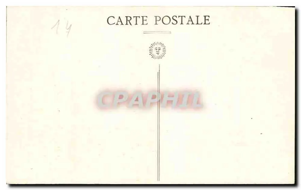 Caen — Abadia dos Homens e o Claustro — Coll. artist. M. Provost & Au Khézives - Verso