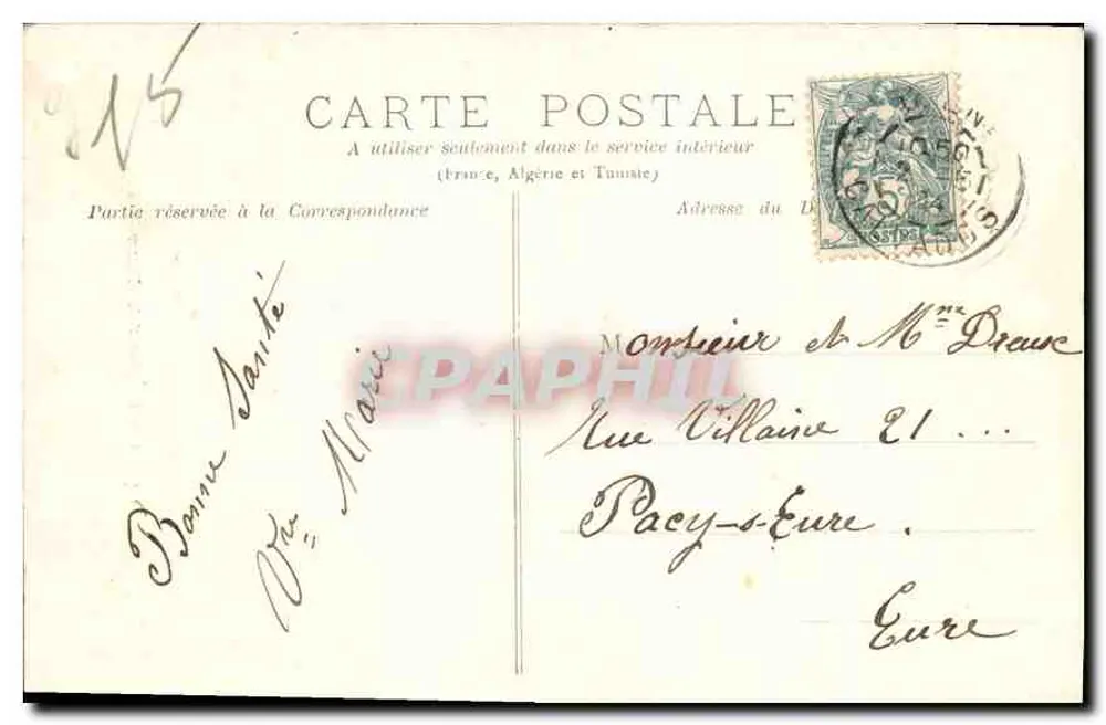 Caen — A Igreja de São Pedro — I. D. - Verso