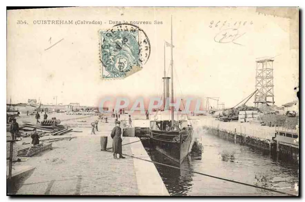 Ouistreham (Calvados) — In dem neuen Sés — unbekannter Verlag, n° 354 - Vorderseite