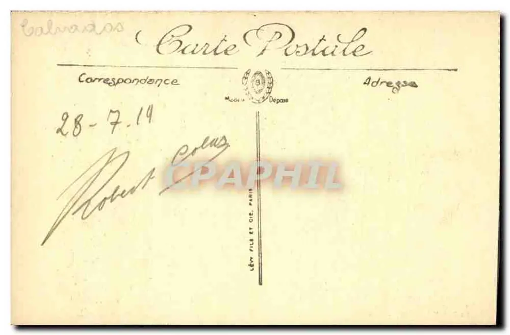 Bayeux — A Catedral — O Coro — LL. — n°42 - Verso
