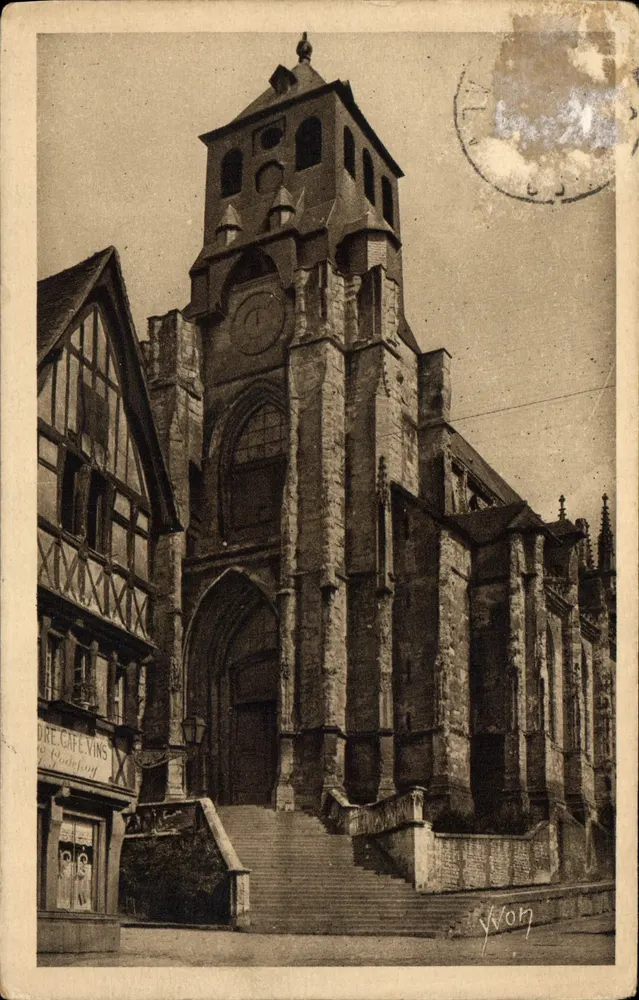 Lisieux — Igreja de São Jacinto (1496) — Edição de Arte YVON - Frente