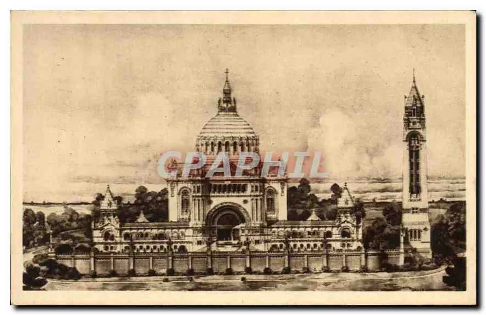 A Basílica de Lisières — Vista geral do projeto — Edição C.B.S.T., Lisières - Frente