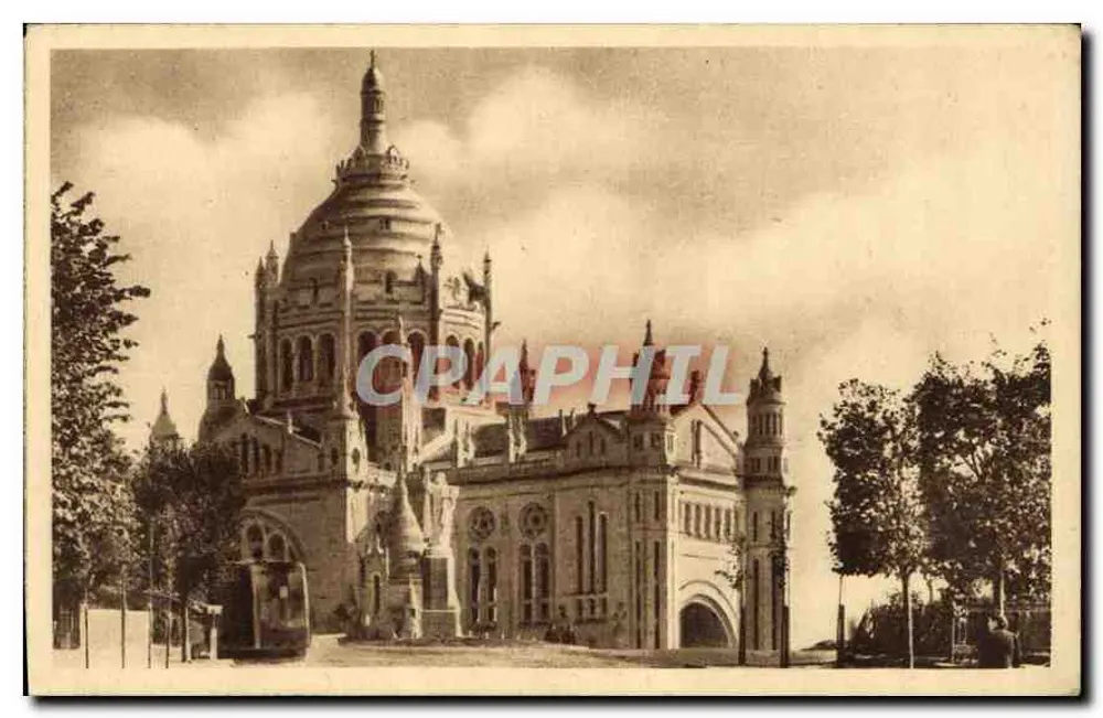 Igreja de Santa Térèsa de Lisieux — vista geral — C.° dos Arts Photomécaniques, Lisieux - Frente