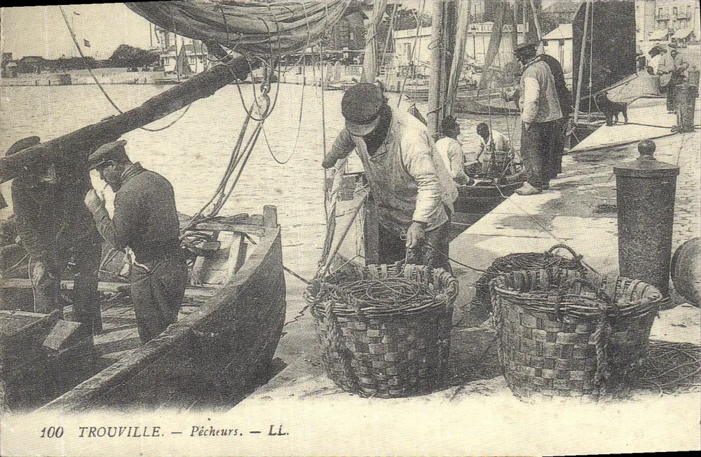 Trouville — Rybacy — LL. - Awers