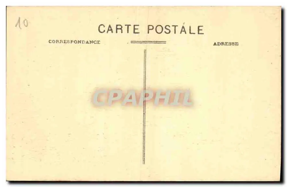 Chiesa di Vic — Affreschi molto curiosi del XII secolo — Coll. G. G. & Fils - Châteauroux - Verso