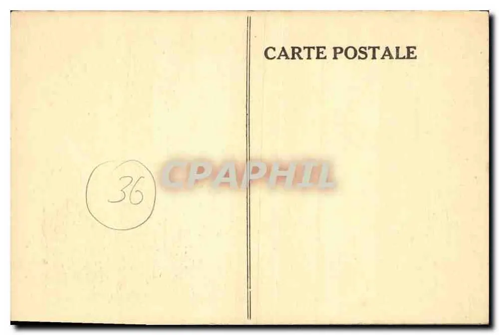 Neuwy-Sépulchre (Indre) — Reliquiar des Blutigen Herzens — Coll. G. Châteauroux, Nr. 8 - Rückseite