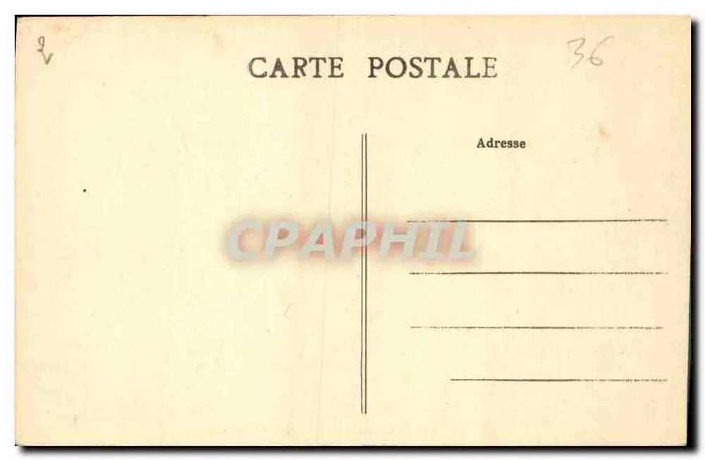 Gargilesse (Indre) — Moinho de Gargilesse — n°24 - Verso