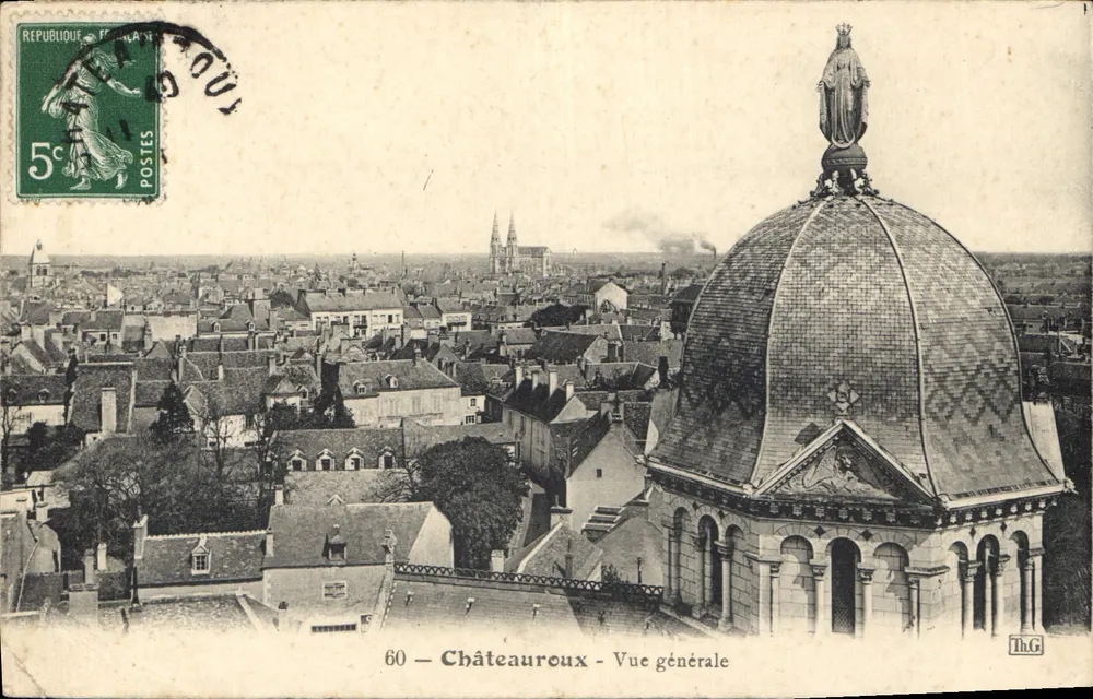Châteauroux - Vista geral — ThG, n°60 - Frente