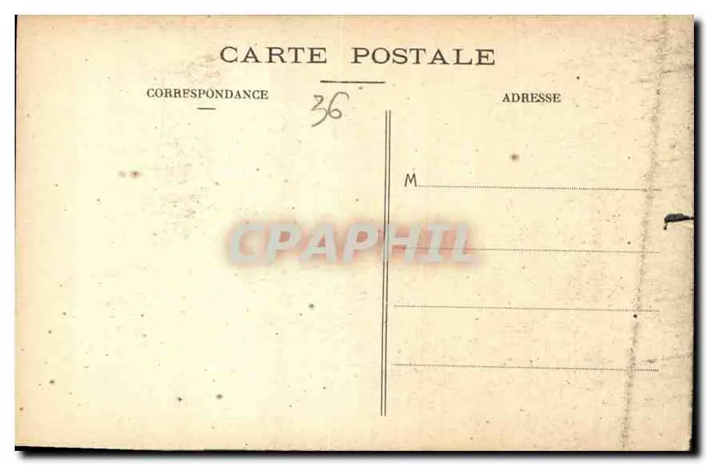 Castelo de Valençay — Indre — "Les Châteaux de France" - Verso