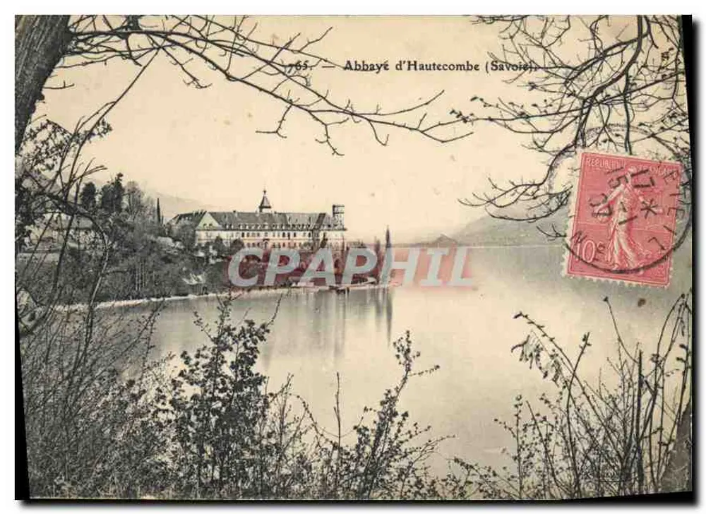 Abbaye d'Hautecombe (Savoie) — uitzicht op het meer — anonieme uitgever, n° 765 - Voorkant